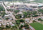 Giru flooding from the Air
